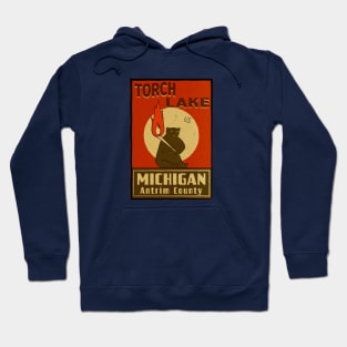 Torch Lake northern michigan Hoodie